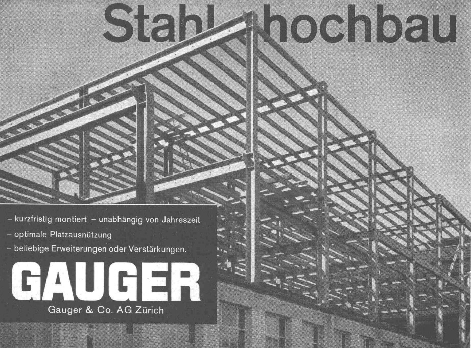 Archivpläne Gauger Stahlbau